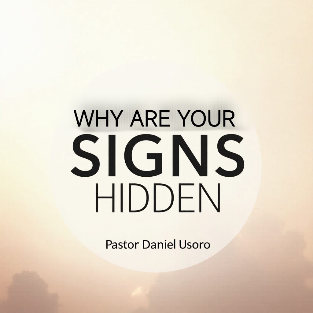 Why Are Your Signs Hidden