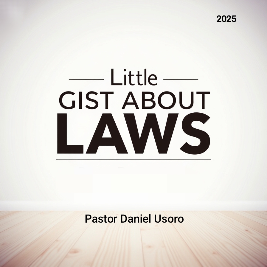 Little Gist About Laws